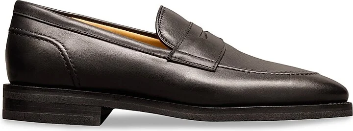 Men's Reserve Roman Leather Penny Loafers - Coffee Brown - Size 7.5 - Image 10