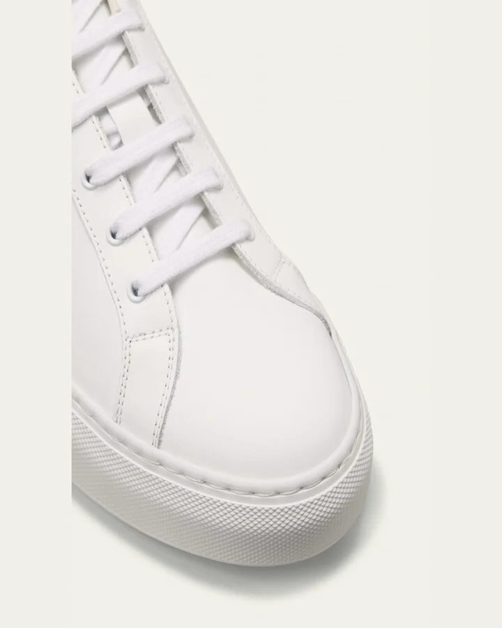 Men's Retro Classic Bicolor Leather Low-Top Sneakers - Image 8