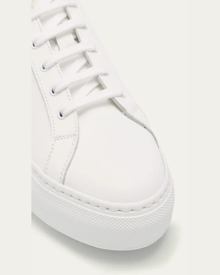Men's Retro Classic Bicolor Leather Low-Top Sneakers - Image 9