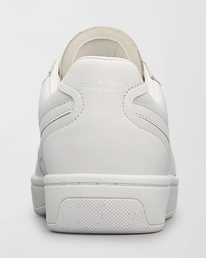 Men's Retro Court Leather Low-Top Sneakers - Image 6