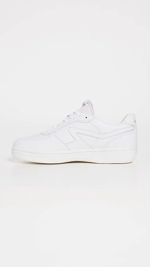 Men's Retro Court Sneakers, White