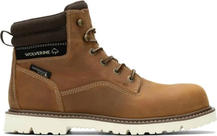 Men's Revival 6" Composite-Toe Work Boot In Wheat