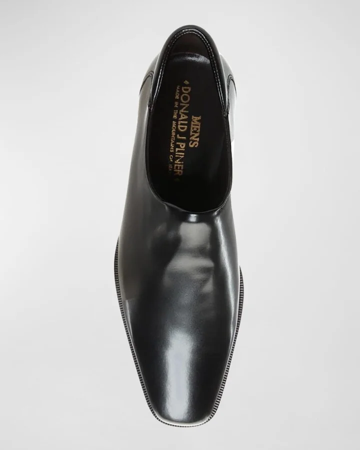 Men's Rex Leather Slip-Ons - Image 2