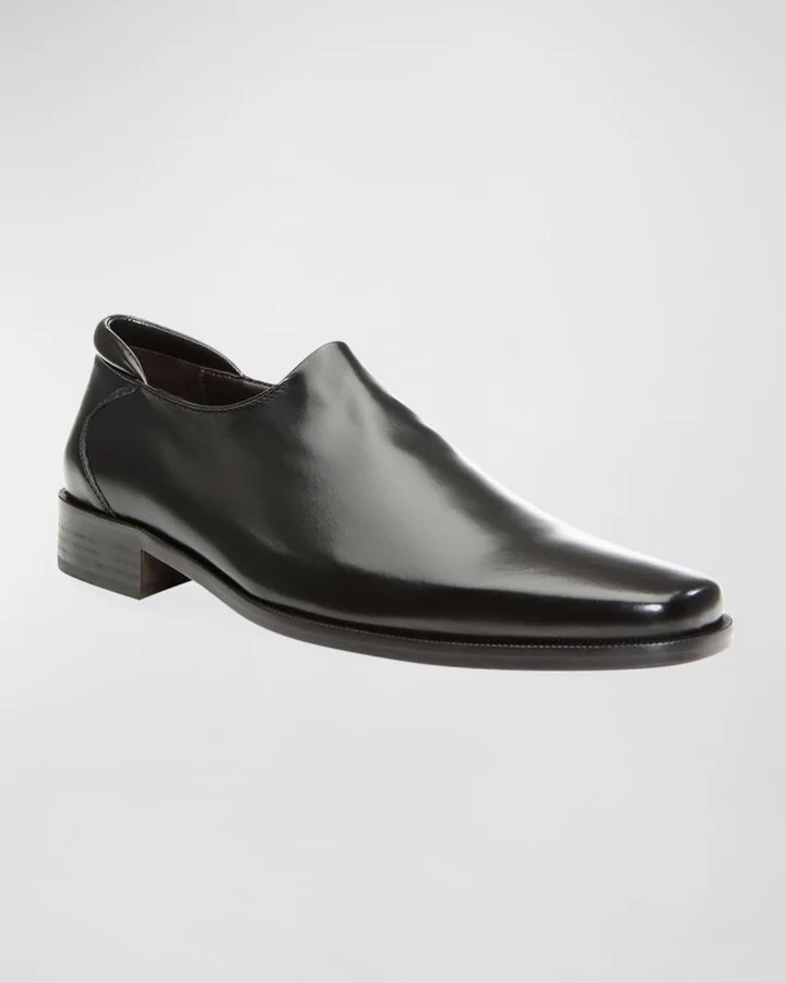 Men's Rex Leather Slip-Ons - Image 5