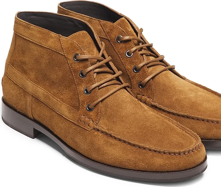 Men's Rhinebeck Suede Derby Shoes - Dark Brown - Size 12 - Image 2