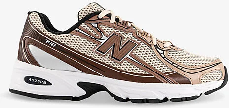 Mens Rich Oak 740 V2 Mixed-Material Trainers 8.5