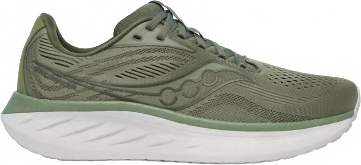 Men's Ride 18 Running Sneakers In Olivine