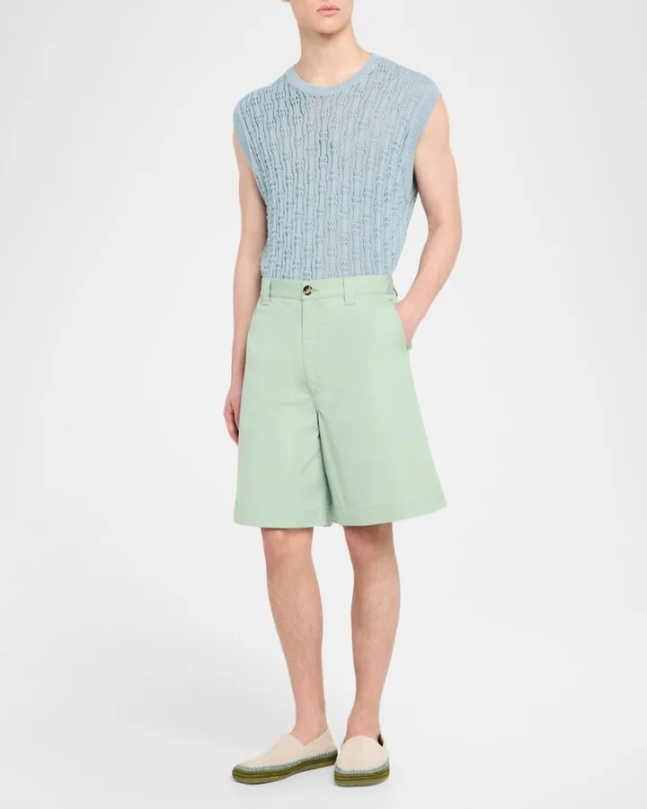 Men's Rio Suede and Raffia Espadrilles - Image 5