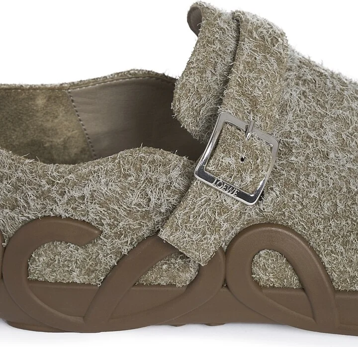 Men's Rise Buckle Slip-On Loafers - Khaki Green - Size 9 - Image 5