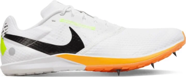 Men's Rival Xc 6 Sneaker In White/black-Total Orange