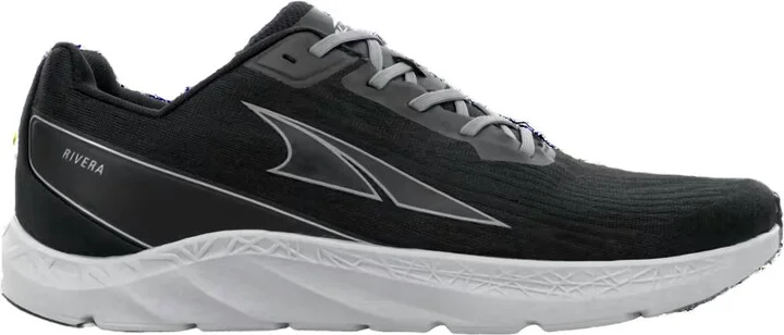 Men's Rivera Running Shoe - Medium Width In Black/gray