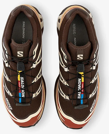 Mens Roasted Clay Burnt Ochre Xt-6 Mesh Low-Top Trainers Eur 40.5 / 6.5 Uk Men - Image 2