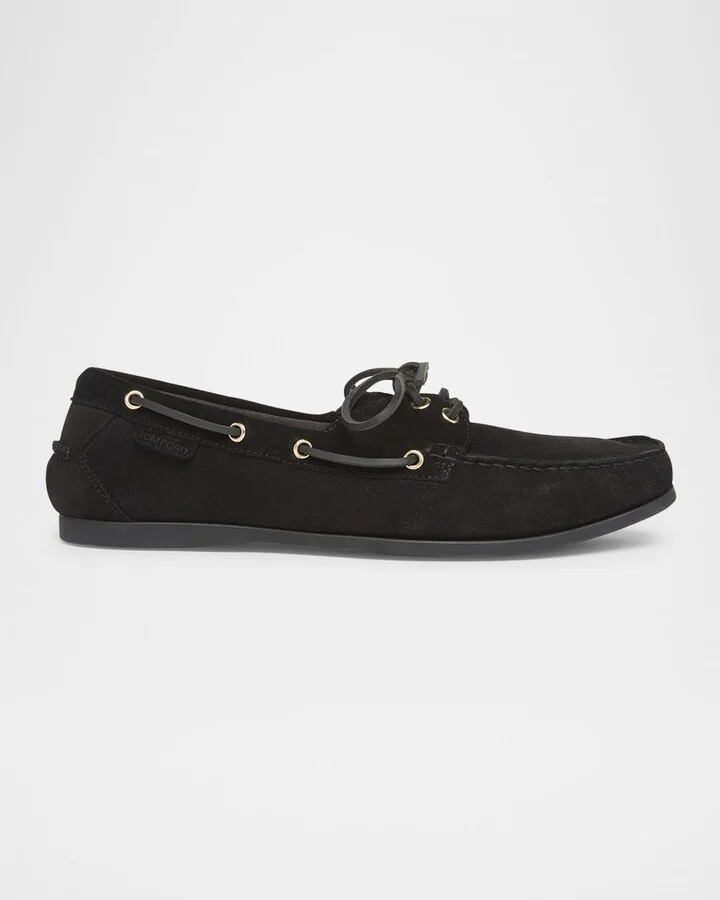 Men's Robin Suede Boat Shoes