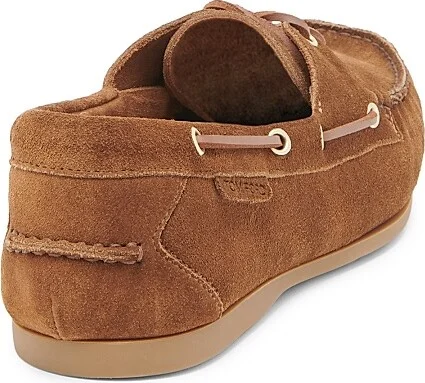 Men's Robin Suede Boat Shoes - Tobacco Amber - Size 10 - Image 3