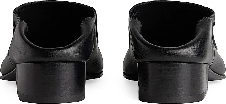 Men's Romeo Mules - Black - Size 9 - Image 4
