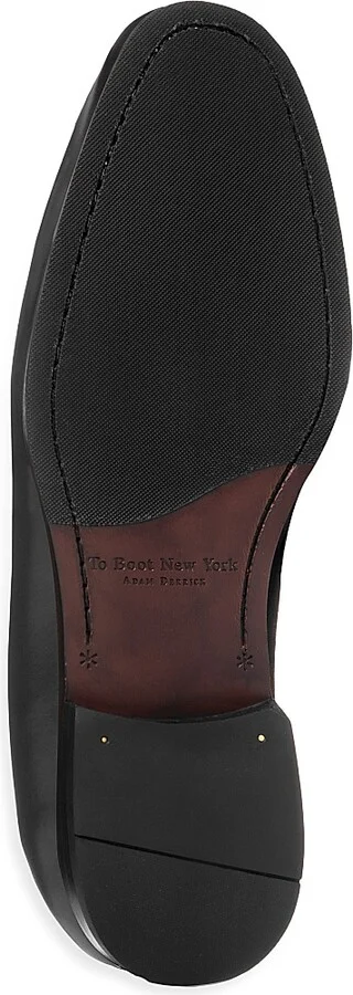 Men's Ronny Leather Loafers - Nero - Size 7 - Image 4