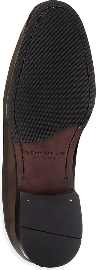 Men's Ronny Leather Loafers - Nero - Size 7 - Image 7