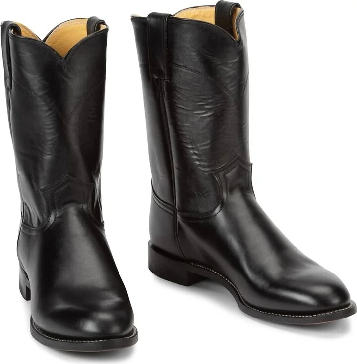 Men's Roper Boots - D/medium Width In Black