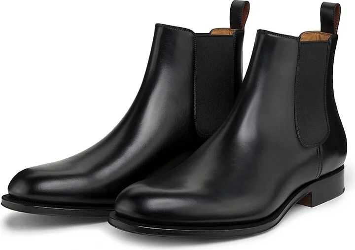 Men's Rory Walk Leather Chelsea Boots - Black - Size 10 - Image 2