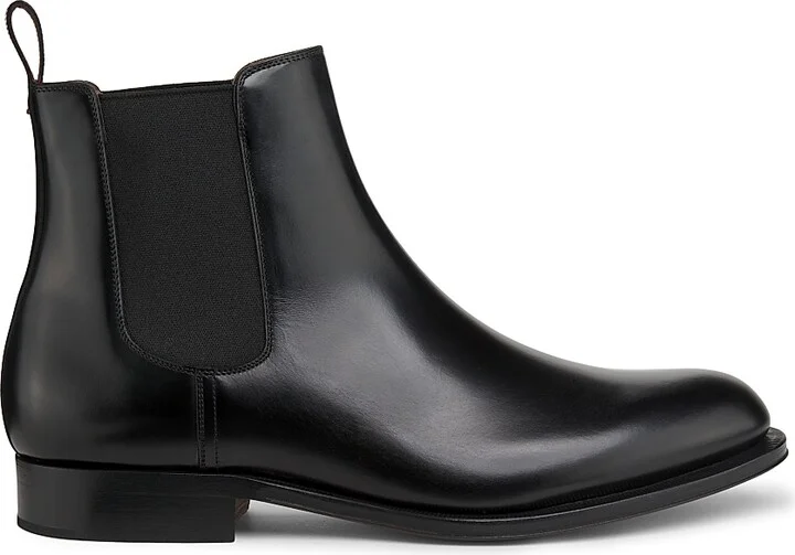Men's Rory Walk Leather Chelsea Boots - Black - Size 10
