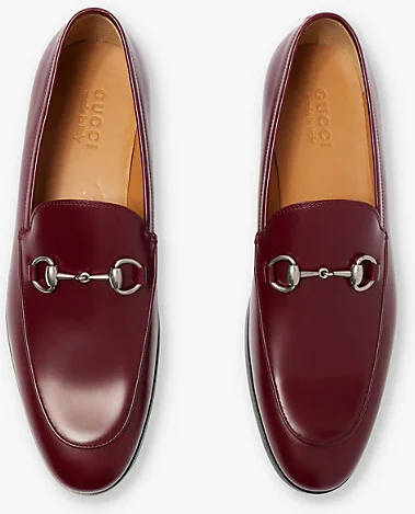 Mens Rosso Ancora Horsebit Leather Loafers Eur 41 / 7 Uk Men - Image 2