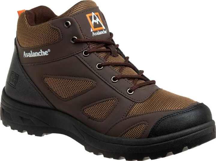 Men's Round Toe Lace-up Hiking Ankle Boot