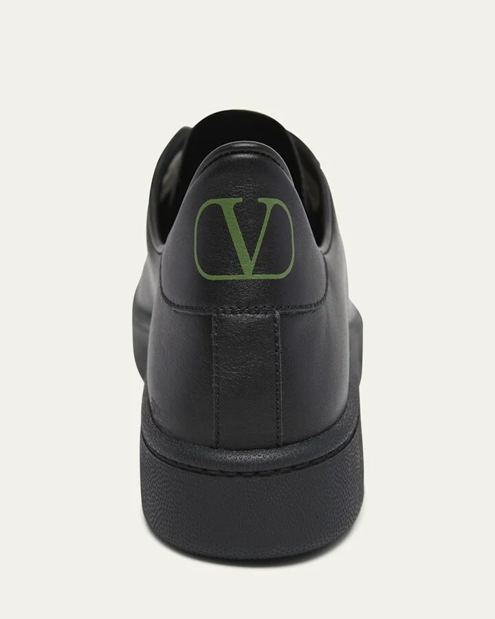 Men's Royco Napa Leather Low-Top Sneakers - Image 3