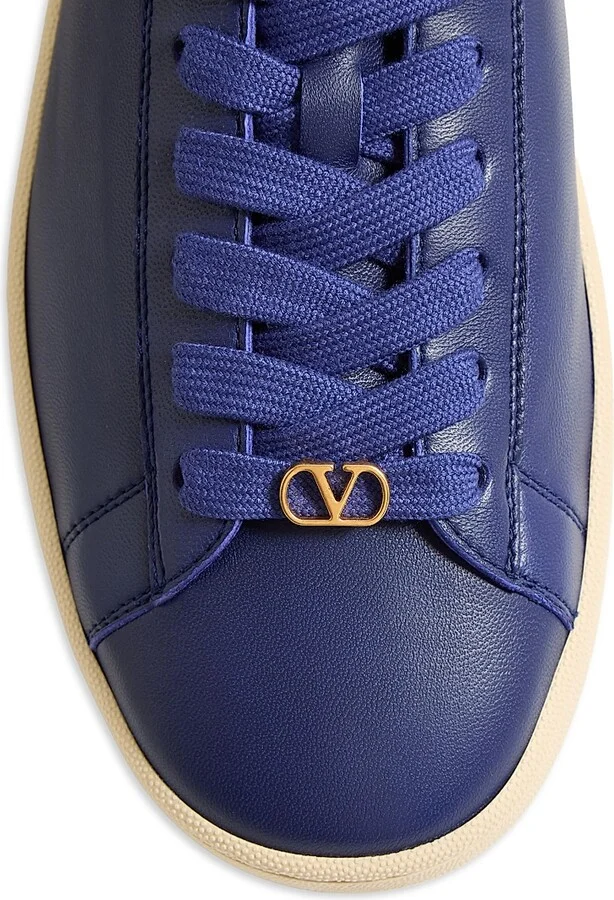 Men's Royco Sneakers in Nappa Calfskin - Indigo - Size 7 - Image 6