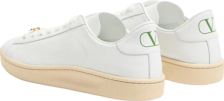 Men's Royco Sneakers in Nappa Calfskin - White - Size 9 - Image 3