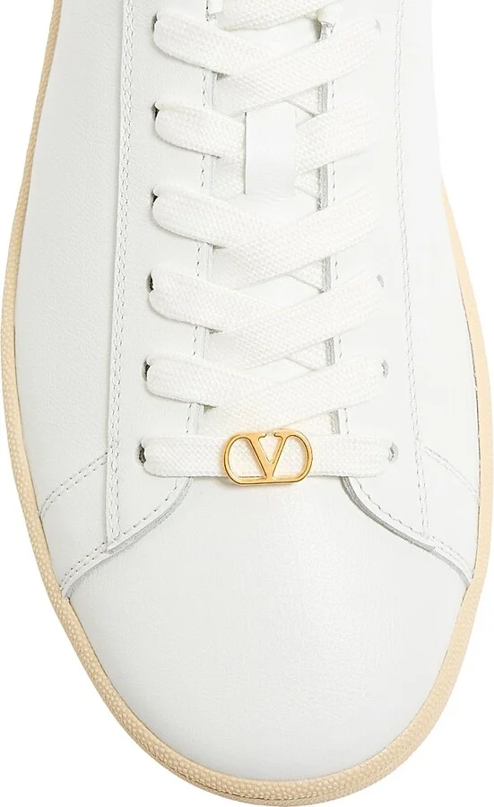 Men's Royco Sneakers in Nappa Calfskin - White - Size 9 - Image 5