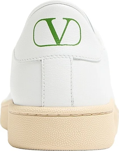 Men's Royco Sneakers in Nappa Calfskin - White - Size 9 - Image 6