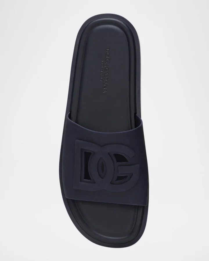 Men's Rubber Beachwear Pool Slides - Image 6