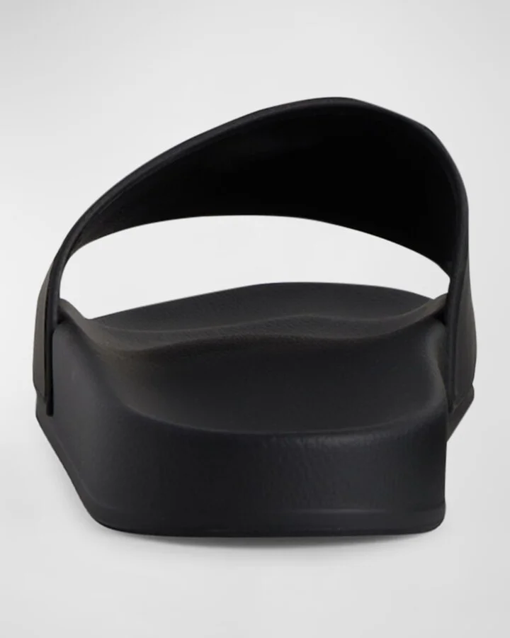 Men's Rubber Logo Pool Slides - Image 3