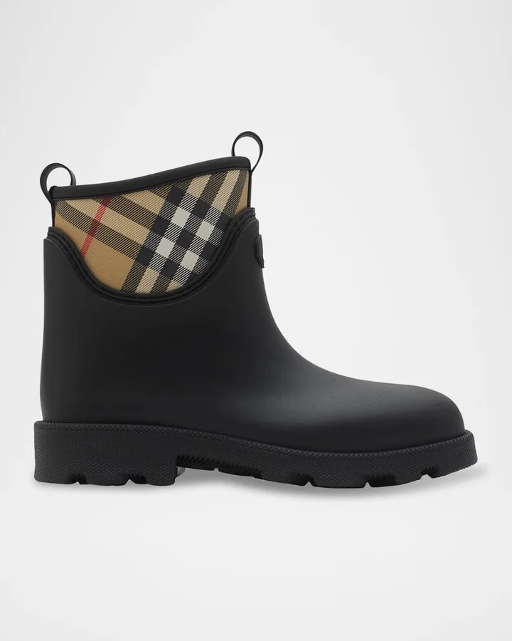 Men's Rubber Marsh Stamp Low Boots​