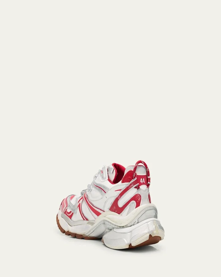 Men's Runner 2 Textile and Faux Leather Sneakers - Image 9