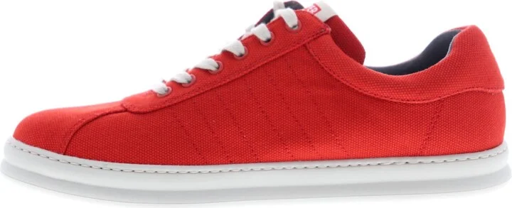 Men's Runner Four Canvas Low Top Euro Sneakers Shoes In Pepa Chili/runnerfour Pau
