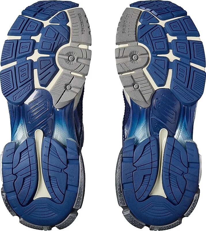Men's Runner Gradient Sneakers - Navy Grey - Size 10 - Image 7