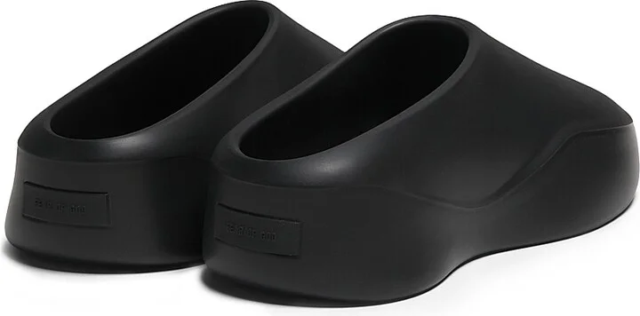 Men's Runner Rubber Mules - Black - Size 7 - Image 3