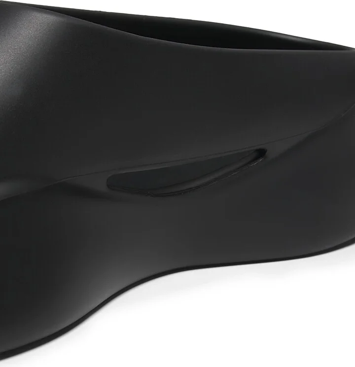 Men's Runner Rubber Mules - Black - Size 7 - Image 5