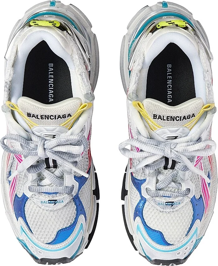 Men's Runner Sneakers - Multicolored - Size 8 - Image 5