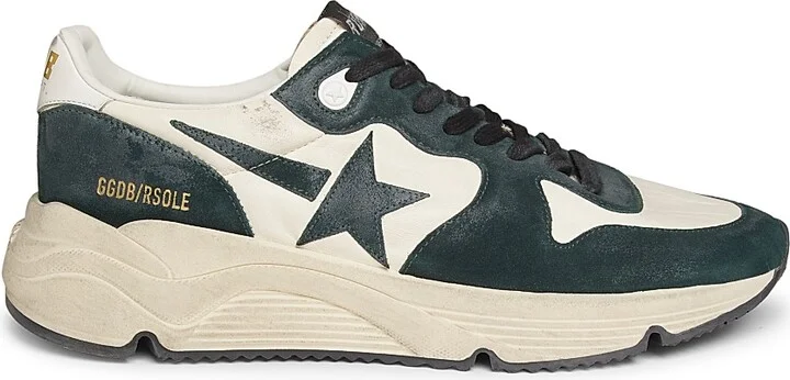 Dark Green White