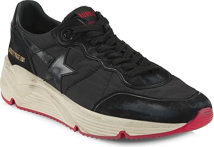Men's Running Sole Low-Top Sneakers - Black - Size 9 - Image 2