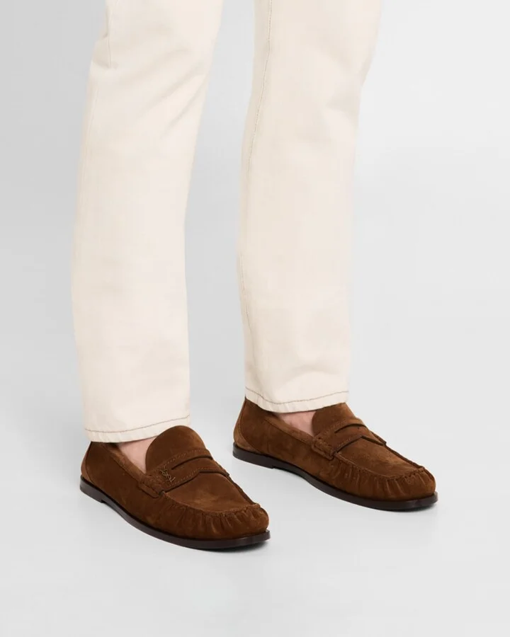 Men's Ryan 05 Leather Penny Loafers - Image 4