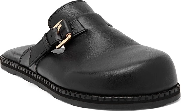 Men's Sabot Slip-On Shoes - Black - Size 8 - Image 2