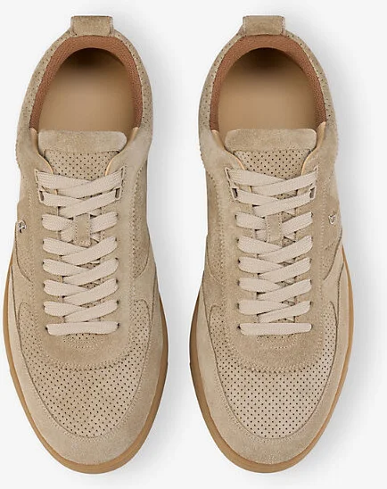 Mens Saharienne Tutti Rui Leather Low-Top Trainers Eur 40 / 6 Uk Men - Image 2