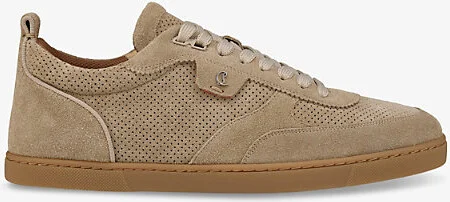 Mens Saharienne Tutti Rui Leather Low-Top Trainers Eur 40 / 6 Uk Men