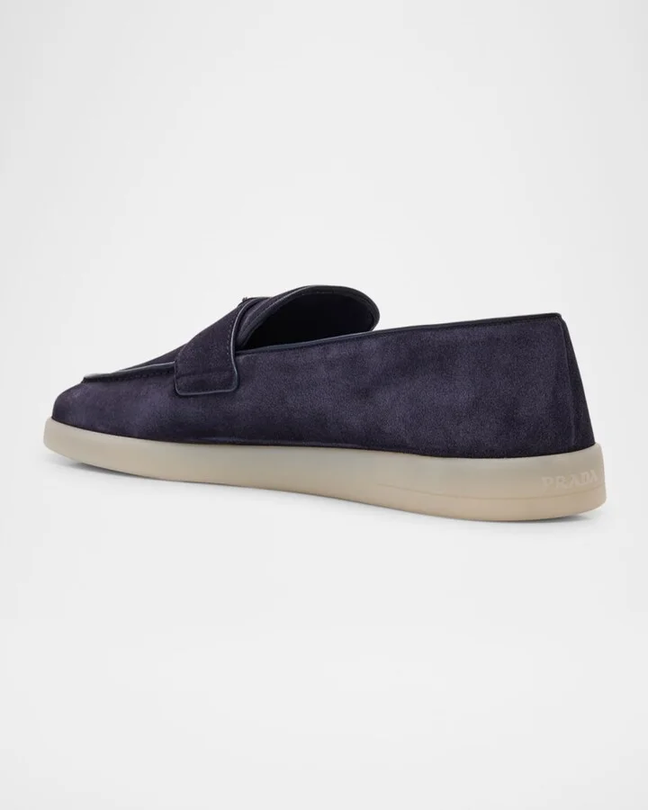Men's Saint Tropez Suede Loafers - Image 8