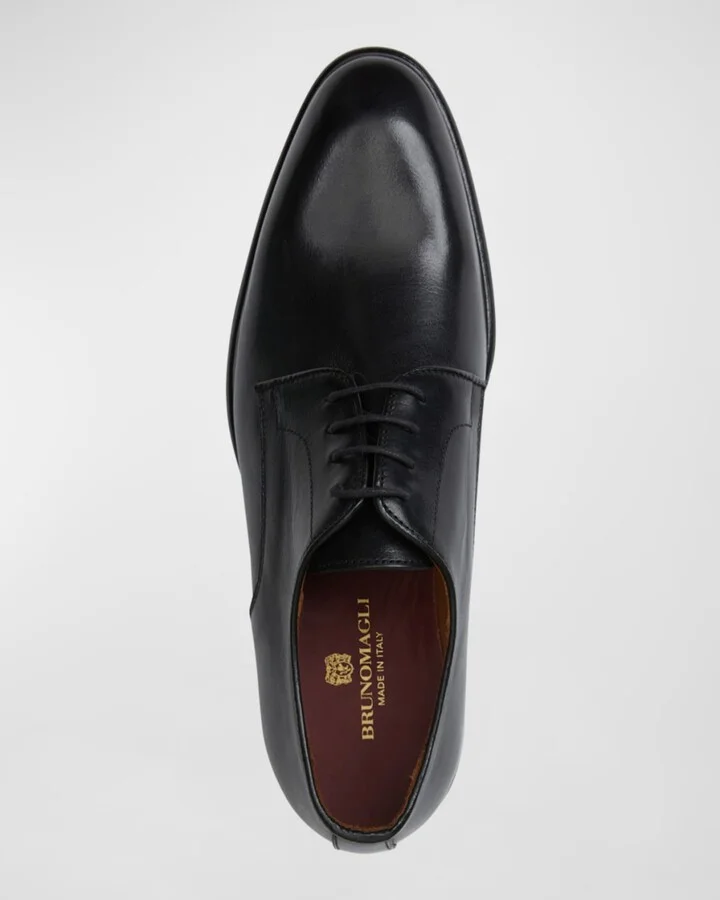 Men's Salerno Leather Oxford Loafers - Image 5