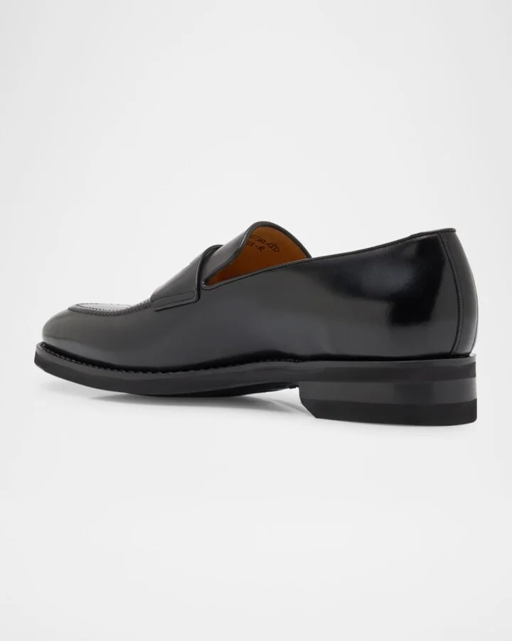 Men's Samius Leather Penny Loafers - Image 5