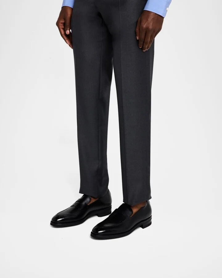 Men's Samius Leather Penny Loafers - Image 7
